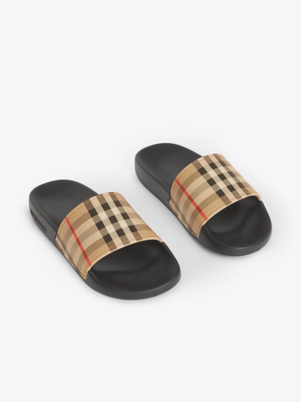 Burberry Check Kids Slides